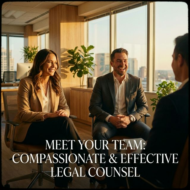 Two attorneys in a conference room — click to meet Nexus Legal Partners